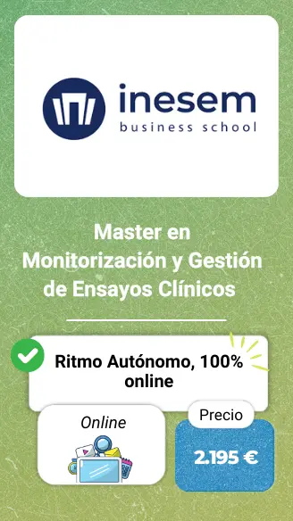 Master en Monitorización y Gestión de Ensayos Clínicos